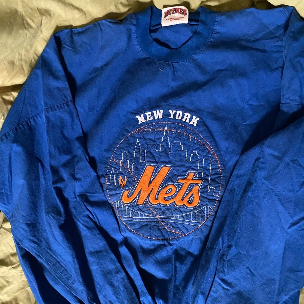 Vintage 1980s Nutmeg New York Mets pullover